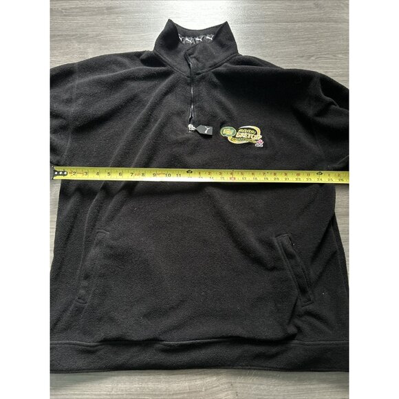PUMA Edmonton Eskimos 2003 Grey Cup Champions Mens XL 1/4 Zip Fleece Jacket VTG - Picture 6 of 9